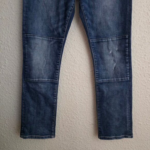Anthropologie x Pilcro Parallel Patchwork Straight Leg Jeans Women's Size 31 - Picture 4 of 8